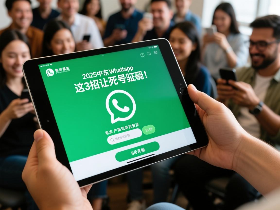 2025中东WhatsApp注册惊现幽灵验证码!平板用户集体暴走,这3招让死号复活