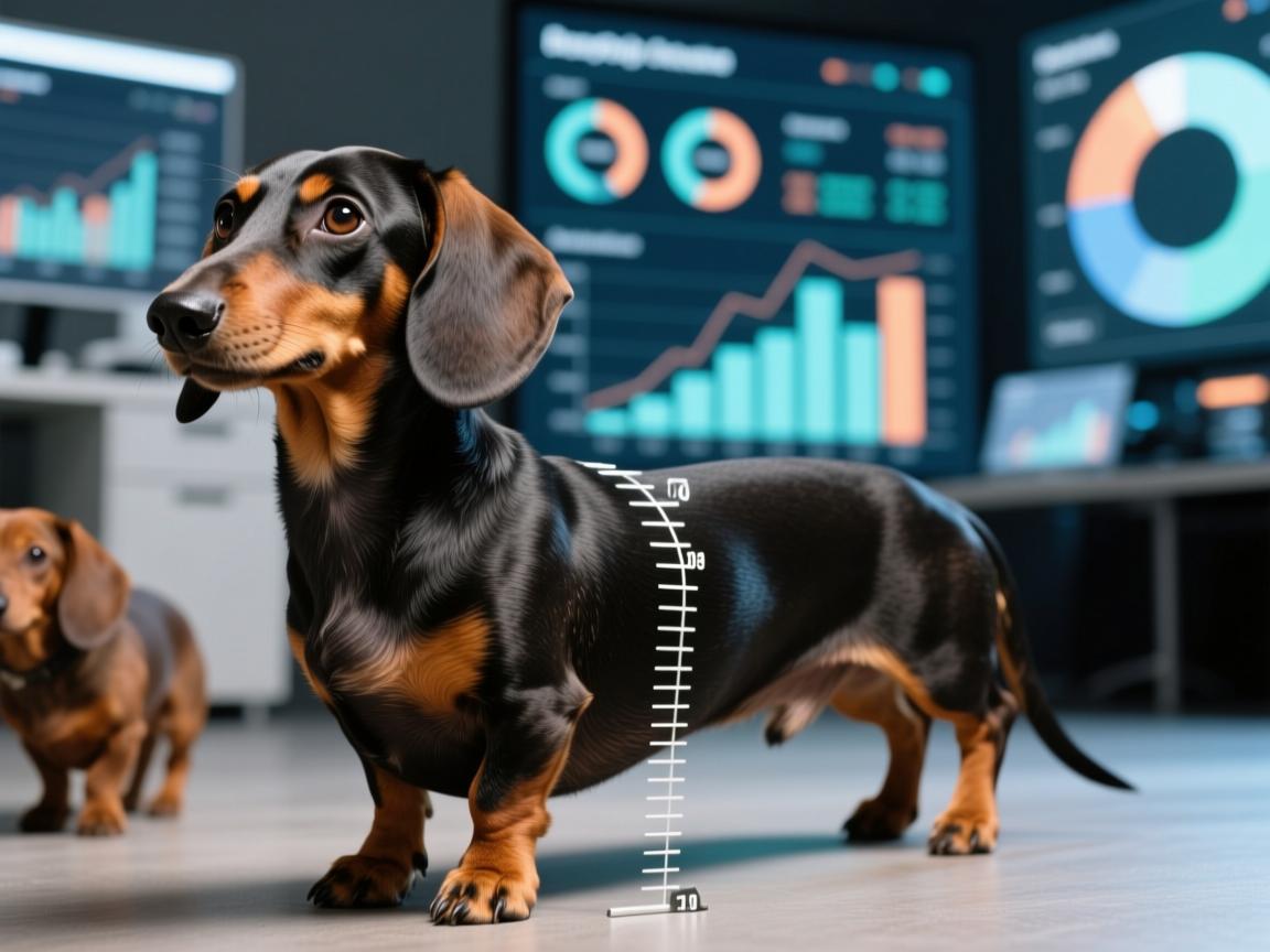 腊肠犬体型终极揭秘!短腿长身的它们算大型犬吗?网友实测数据惊呆众人