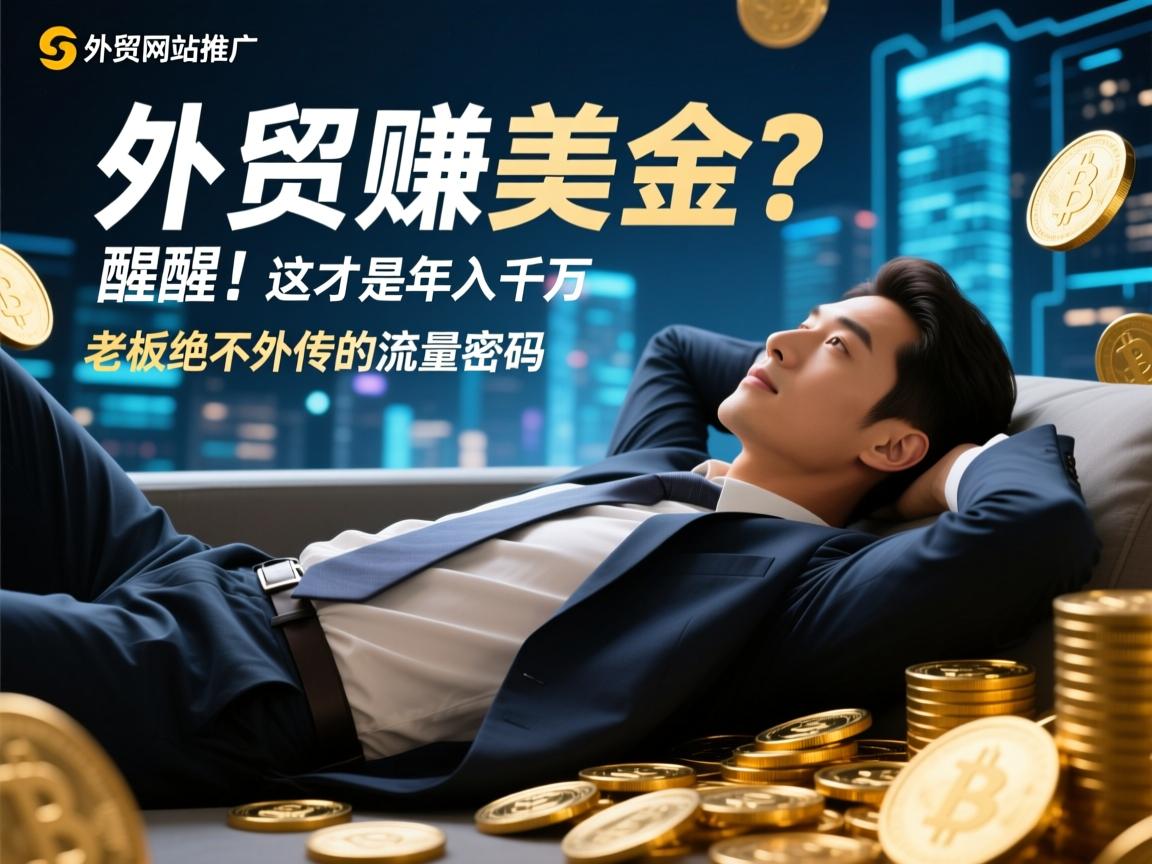 外贸网站推广=躺着赚美金？醒醒！这才是年入千万老板绝不外传的流量密码
