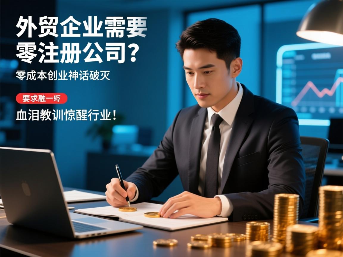 外贸企业需要注册公司吗?零成本创业神话破灭,血泪教训惊醒行业!