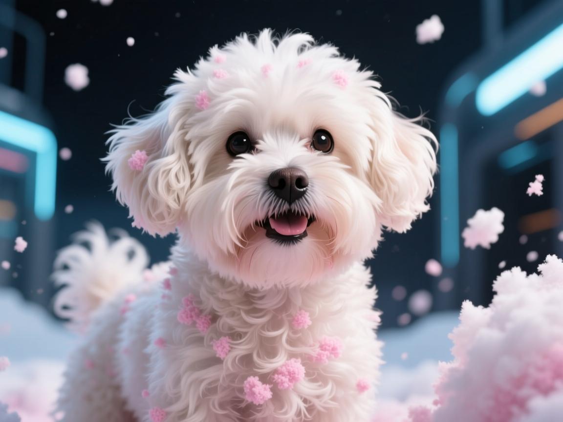 雪绒球暴风吸粉!马尔济斯犬美图刷屏背后的流量密码