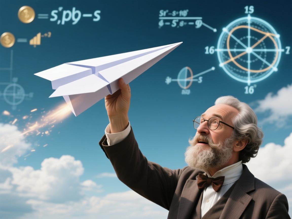 纸飞机升空秘闻,伯努利定律背后的惊人真相,物理学家都惊呆!