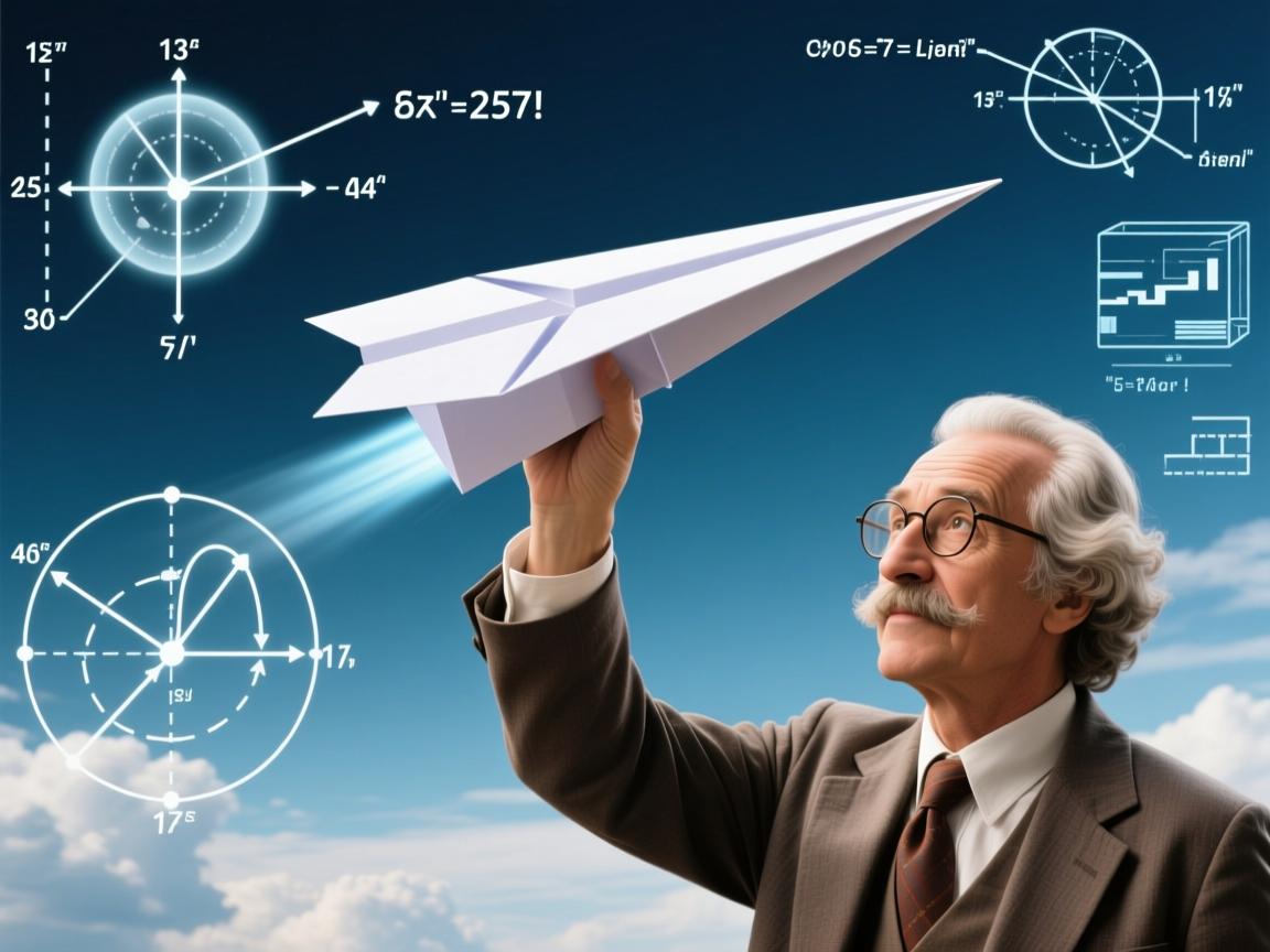 纸飞机升空秘闻，伯努利定律背后的惊人真相，物理学家都惊呆！