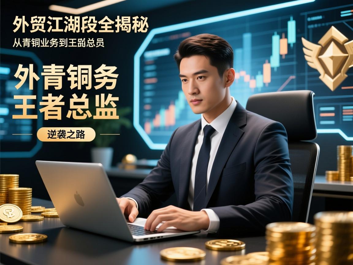 外贸江湖段位全揭秘,从青铜业务员到王者总监的逆袭之路