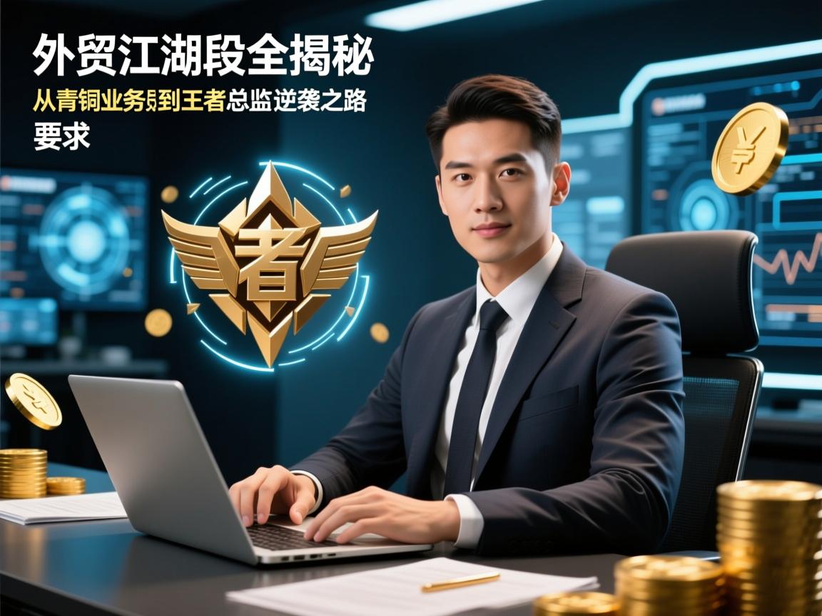 外贸江湖段位全揭秘,从青铜业务员到王者总监的逆袭之路