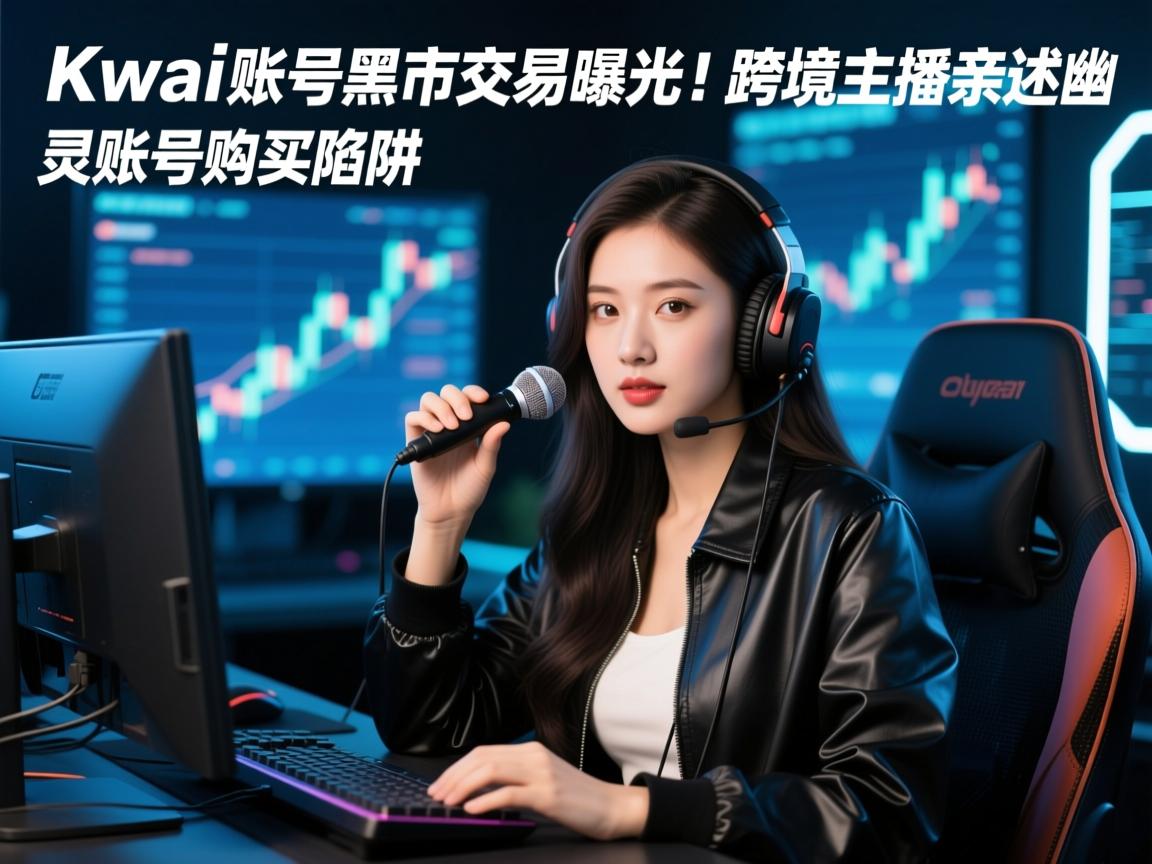 Kwai账号黑市交易曝光!跨境主播亲述幽灵账号购买陷阱