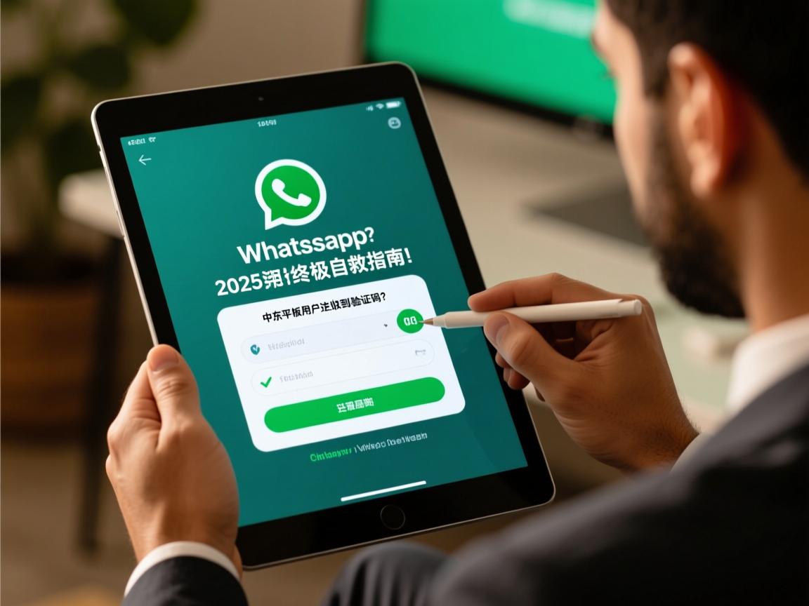 WhatsApp注册收不到验证码?中东平板用户2025终极自救指南!