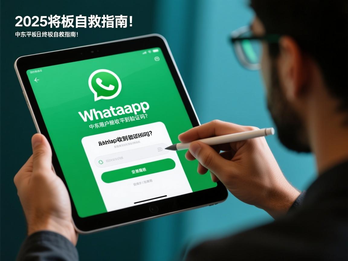 WhatsApp注册收不到验证码?中东平板用户2025终极自救指南!