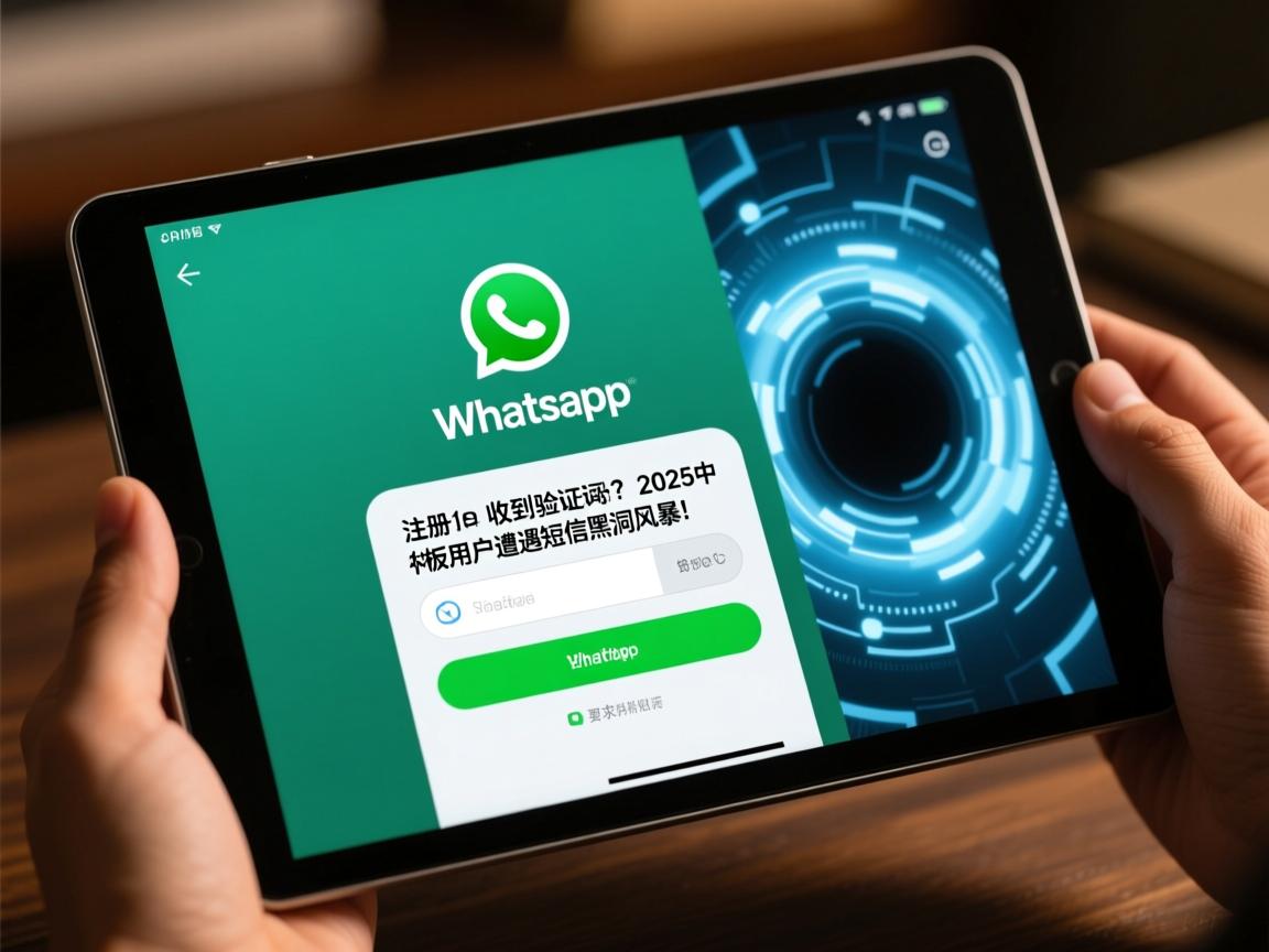 WhatsApp注册收不到验证码?2025中东平板用户遭遇短信黑洞风暴!