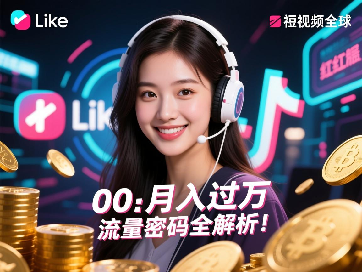 Likee短视频全球爆红背后,00后月入过万的流量密码全解析!