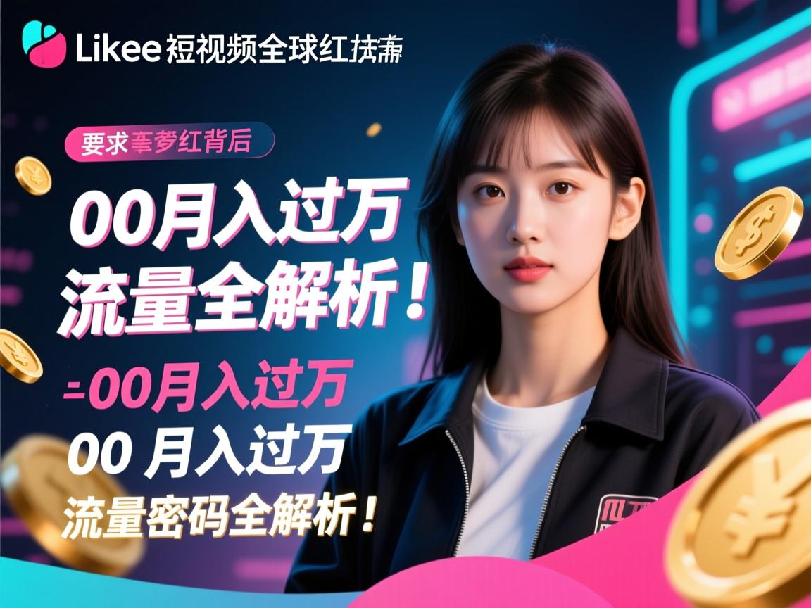 Likee短视频全球爆红背后,00后月入过万的流量密码全解析!