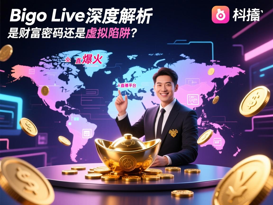 Bigo Live深度解析,全球爆火的直播平台,是财富密码还是虚拟陷阱?