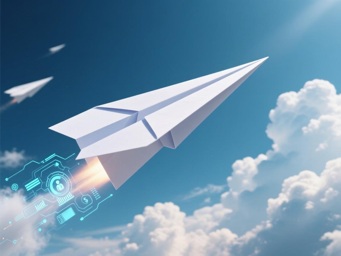 纸飞机冲上云霄的奥秘,一张纸如何征服空气的魔法