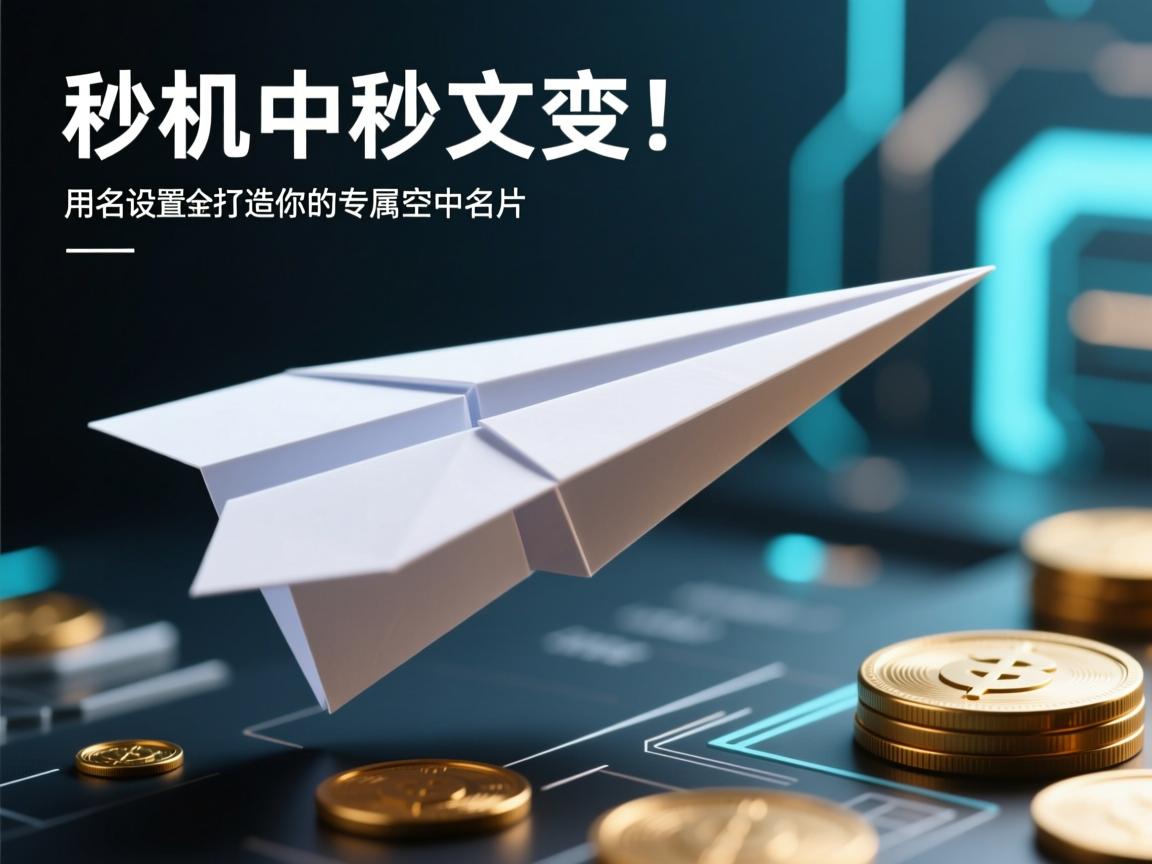纸飞机秒变中文机！用户名设置全攻略，打造你的专属空中名片