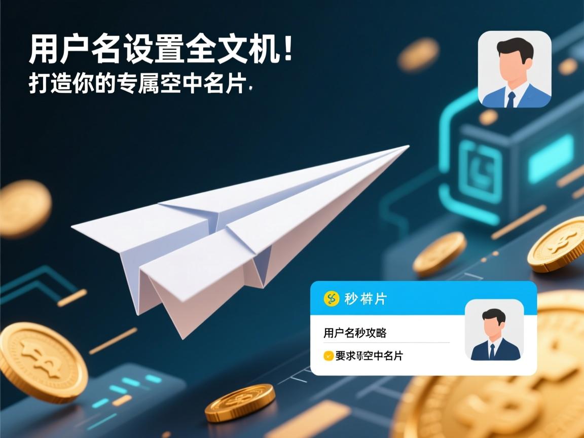 纸飞机秒变中文机!用户名设置全攻略,打造你的专属空中名片