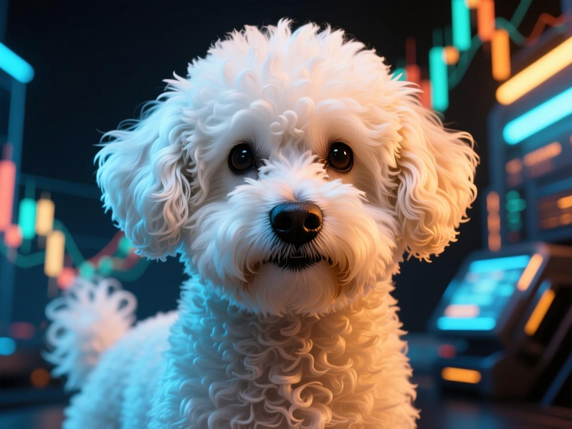 AI视角,比熊犬染色图片的惊艳艺术与伦理风暴