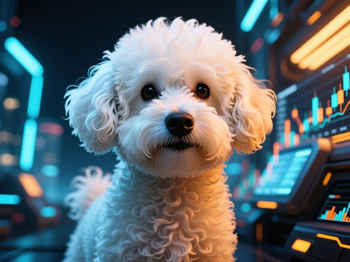 AI视角,比熊犬染色图片的惊艳艺术与伦理风暴