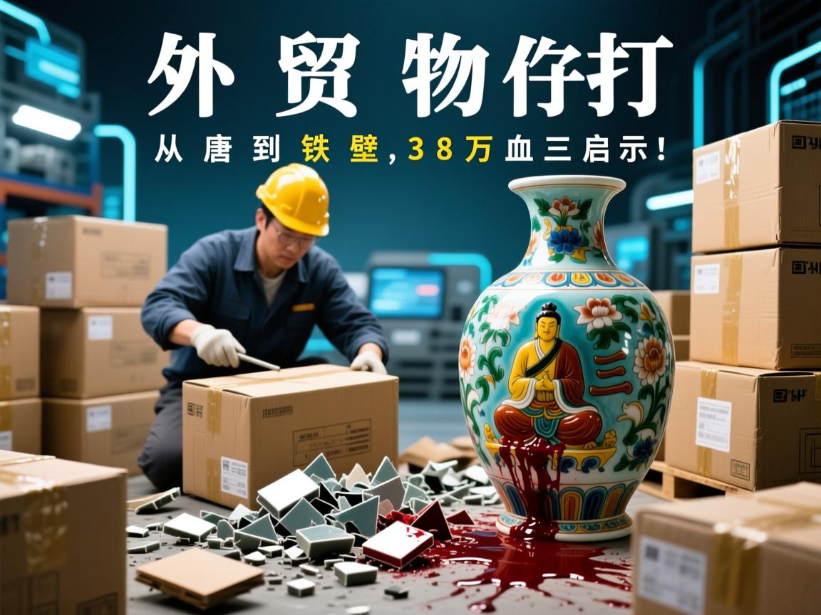 外贸物流打包术,从碎渣到铁壁,38万唐三彩的血泪启示!