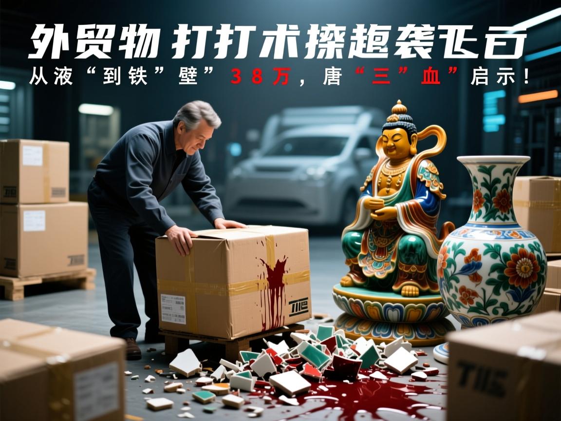 外贸物流打包术,从碎渣到铁壁,38万唐三彩的血泪启示!
