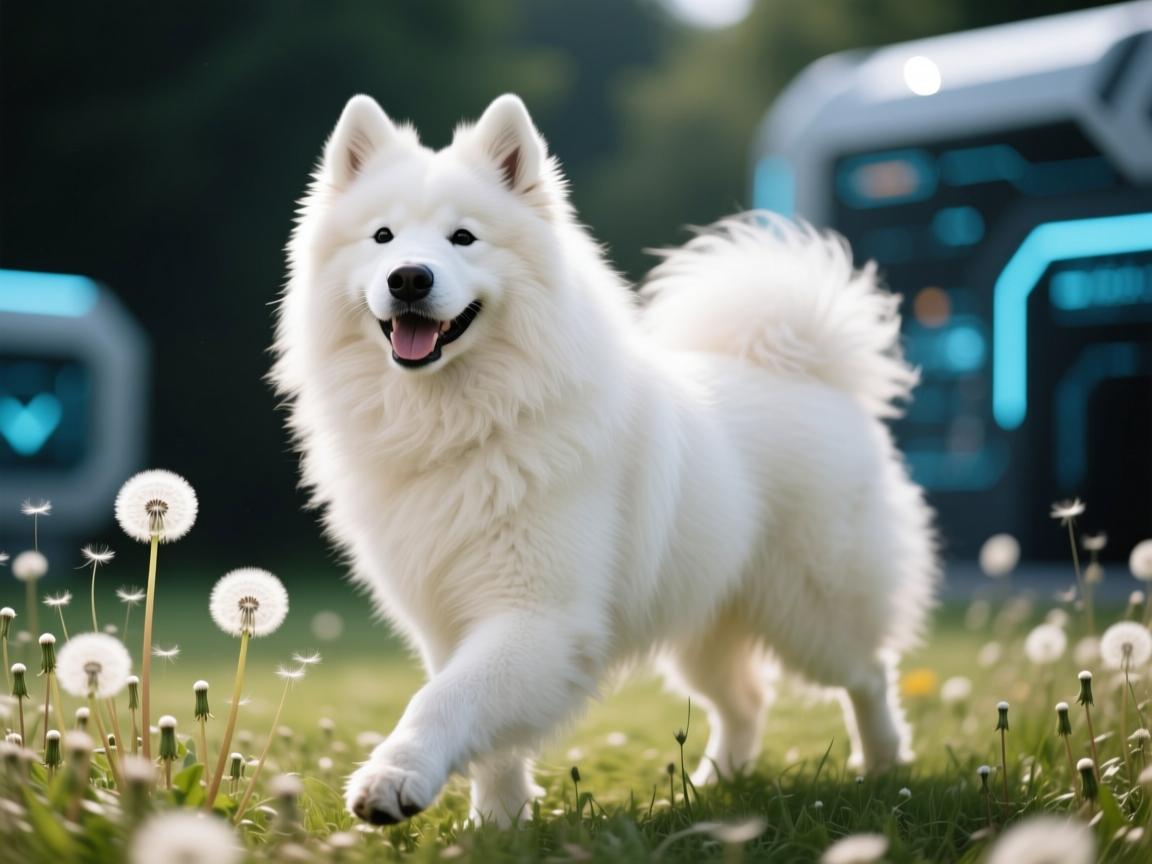 萨摩耶饲养全指南,从微笑天使到行走蒲公英的终极驯服术