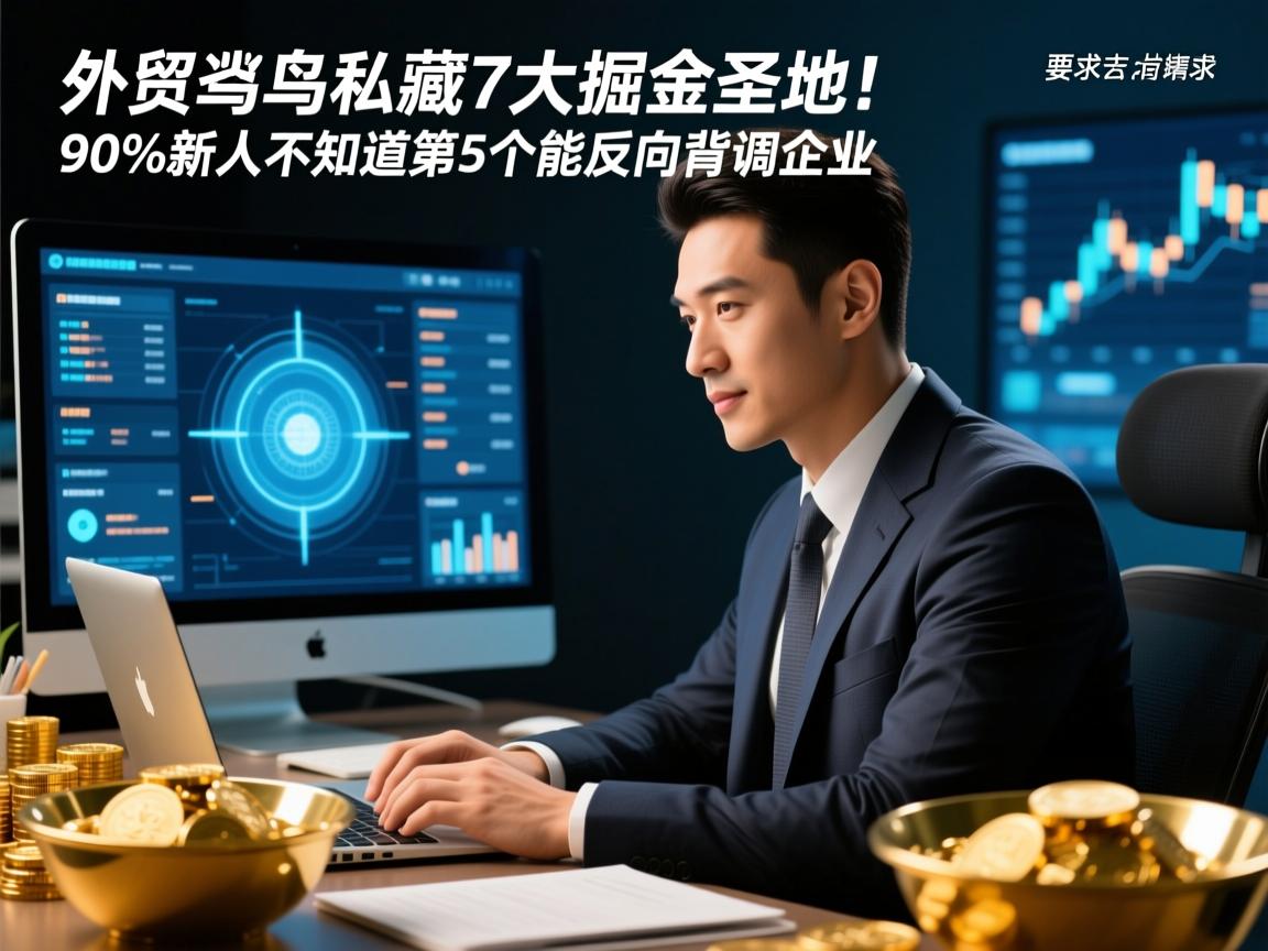 外贸老鸟私藏的7大掘金圣地!90%新人不知道第5个能反向背调企业