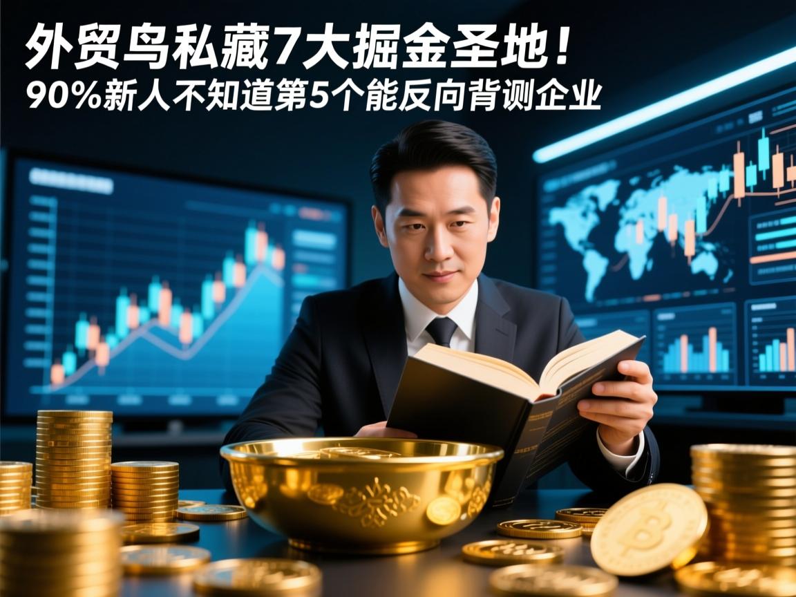 外贸老鸟私藏的7大掘金圣地!90%新人不知道第5个能反向背调企业