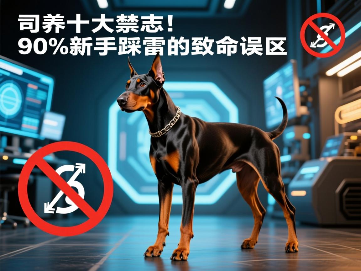杜宾犬饲养十大禁忌!90%新手踩雷的致命误区