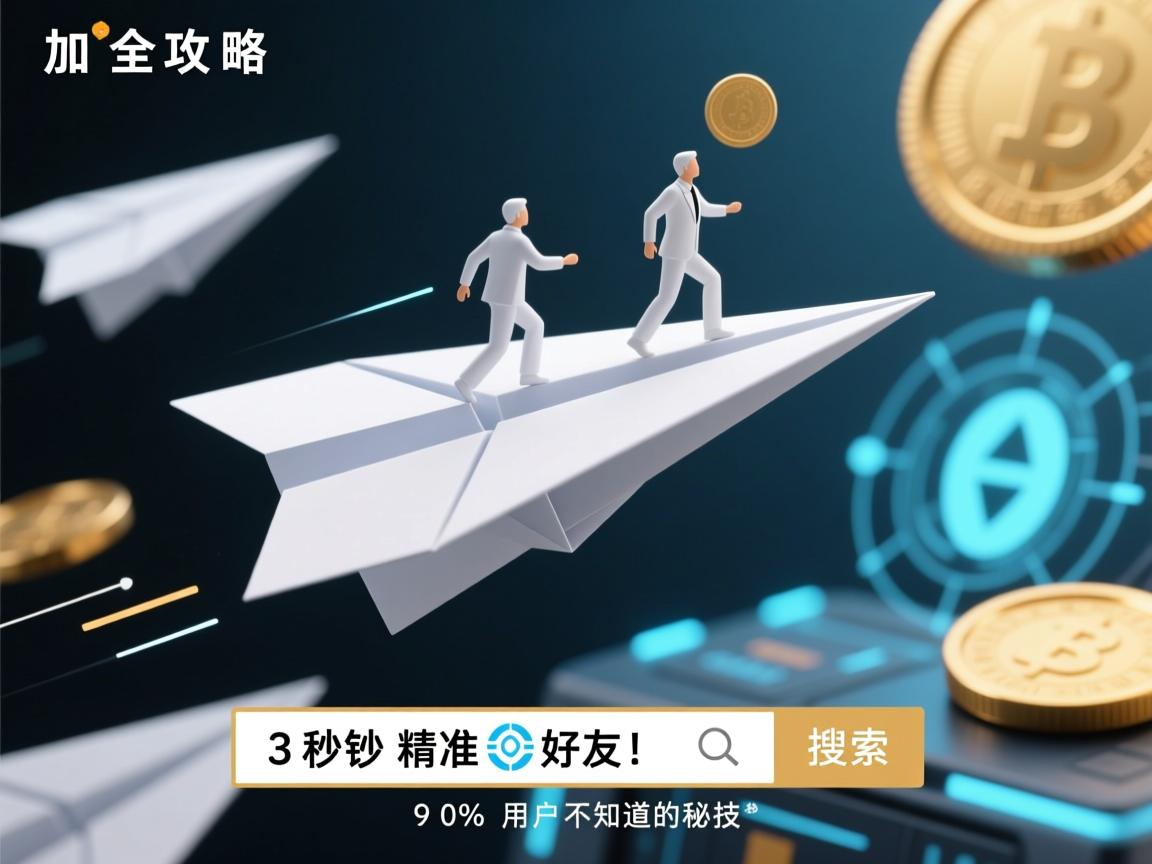 纸飞机加人全攻略,3秒精准锁定好友!90%用户不知道的搜索秘技