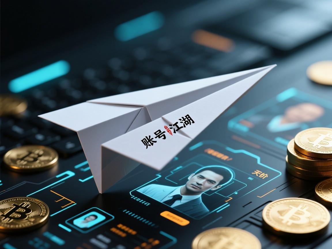 纸飞机账号江湖,隐秘注册、天价交易与数字身份暗战