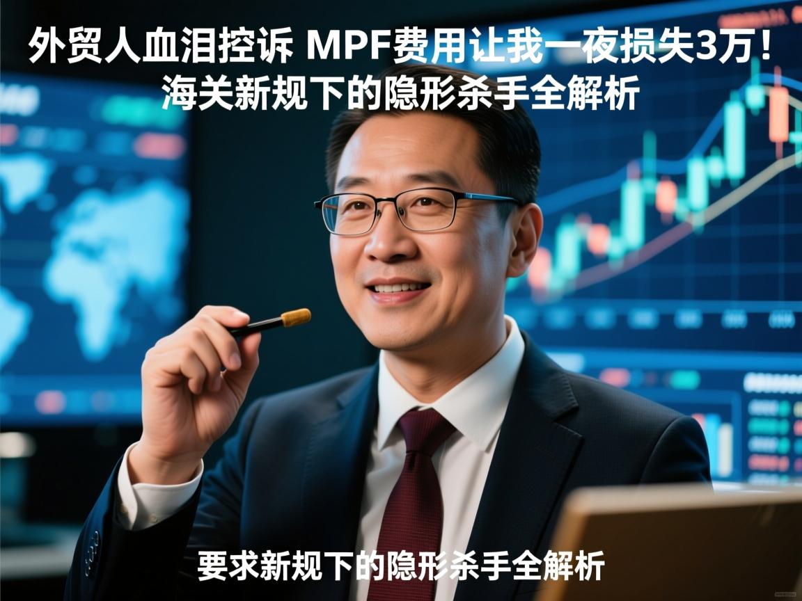 外贸人血泪控诉,MPF费用让我一夜损失3万!海关新规下的隐形杀手全解析