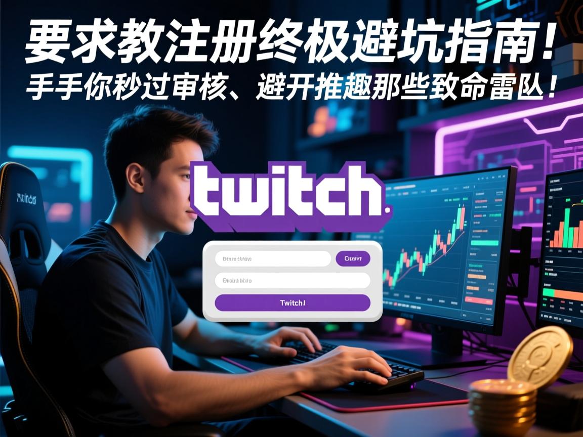 Twitch注册终极避坑指南！手把手教你秒过审核，避开推趣那些致命雷区！