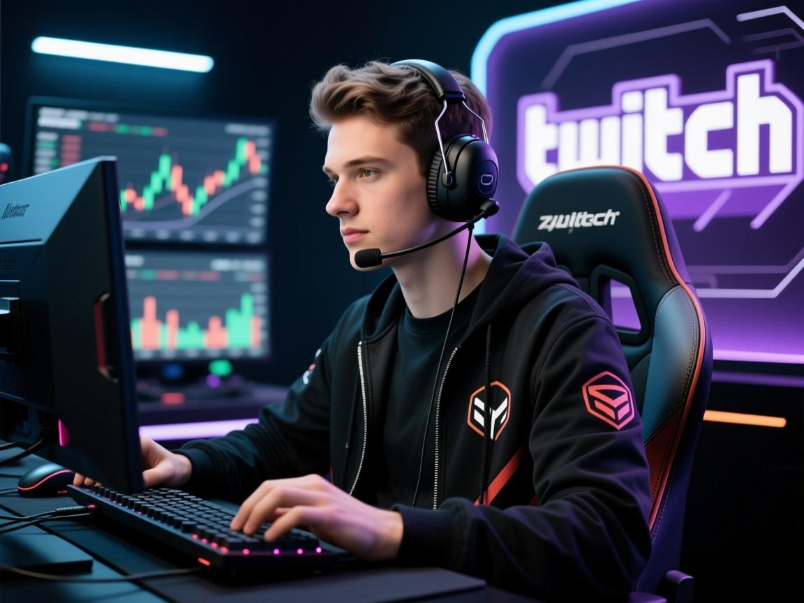 AI深度揭秘,Twitch账号交易黑市,千万主播背后的灰色产业链!