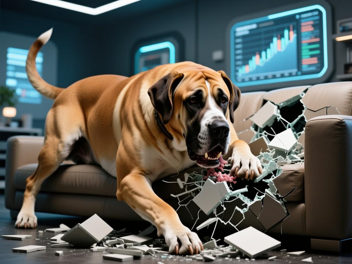 大丹犬,200斤温柔巨兽咬碎沙发,为何仍让人痴迷?
