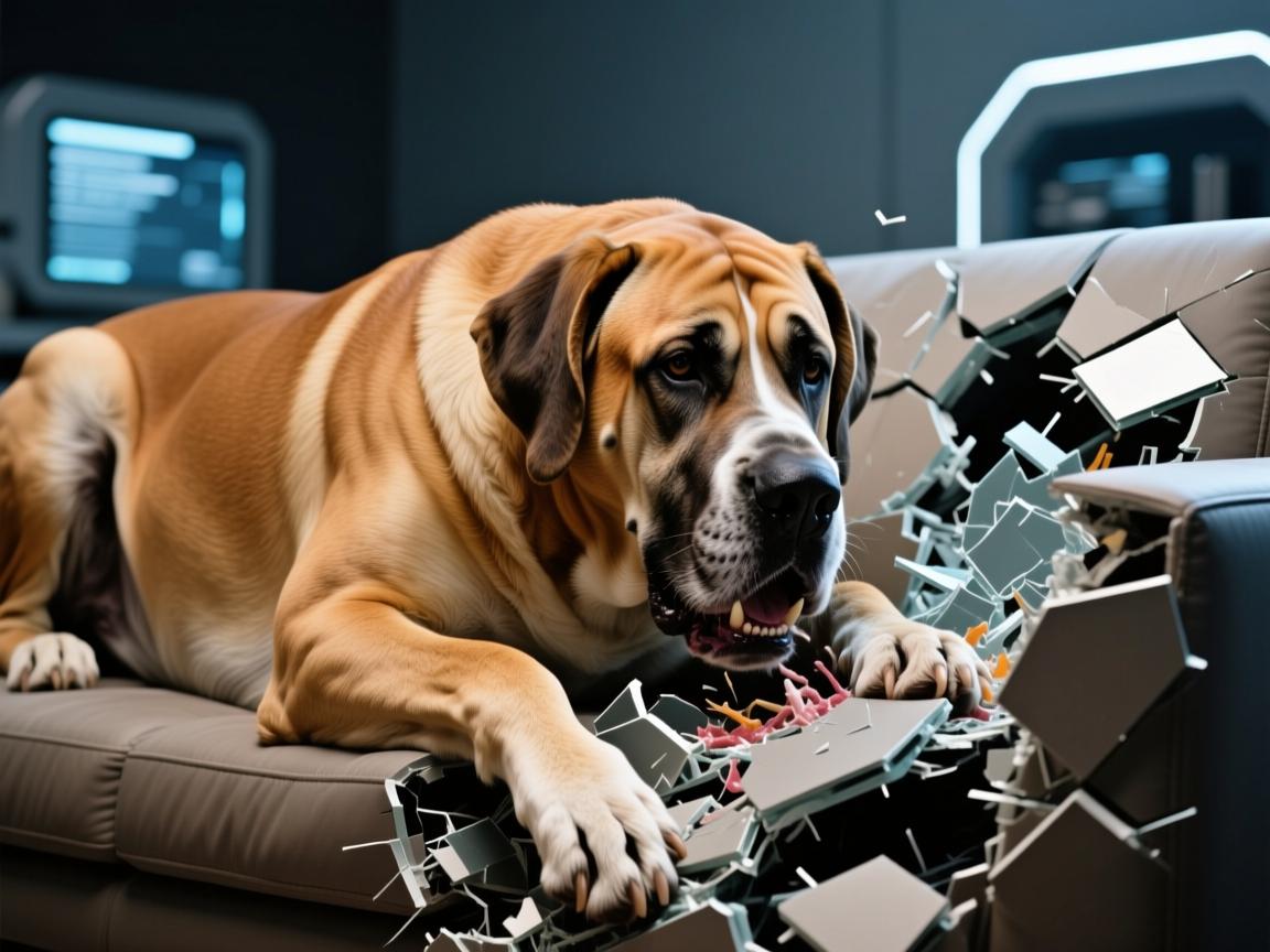 大丹犬,200斤温柔巨兽咬碎沙发,为何仍让人痴迷?