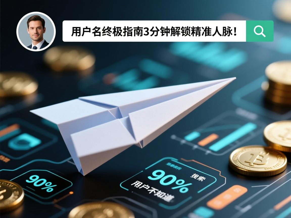 纸飞机用户名终极指南,3分钟解锁精准人脉,90%用户不知道的搜索秘技!