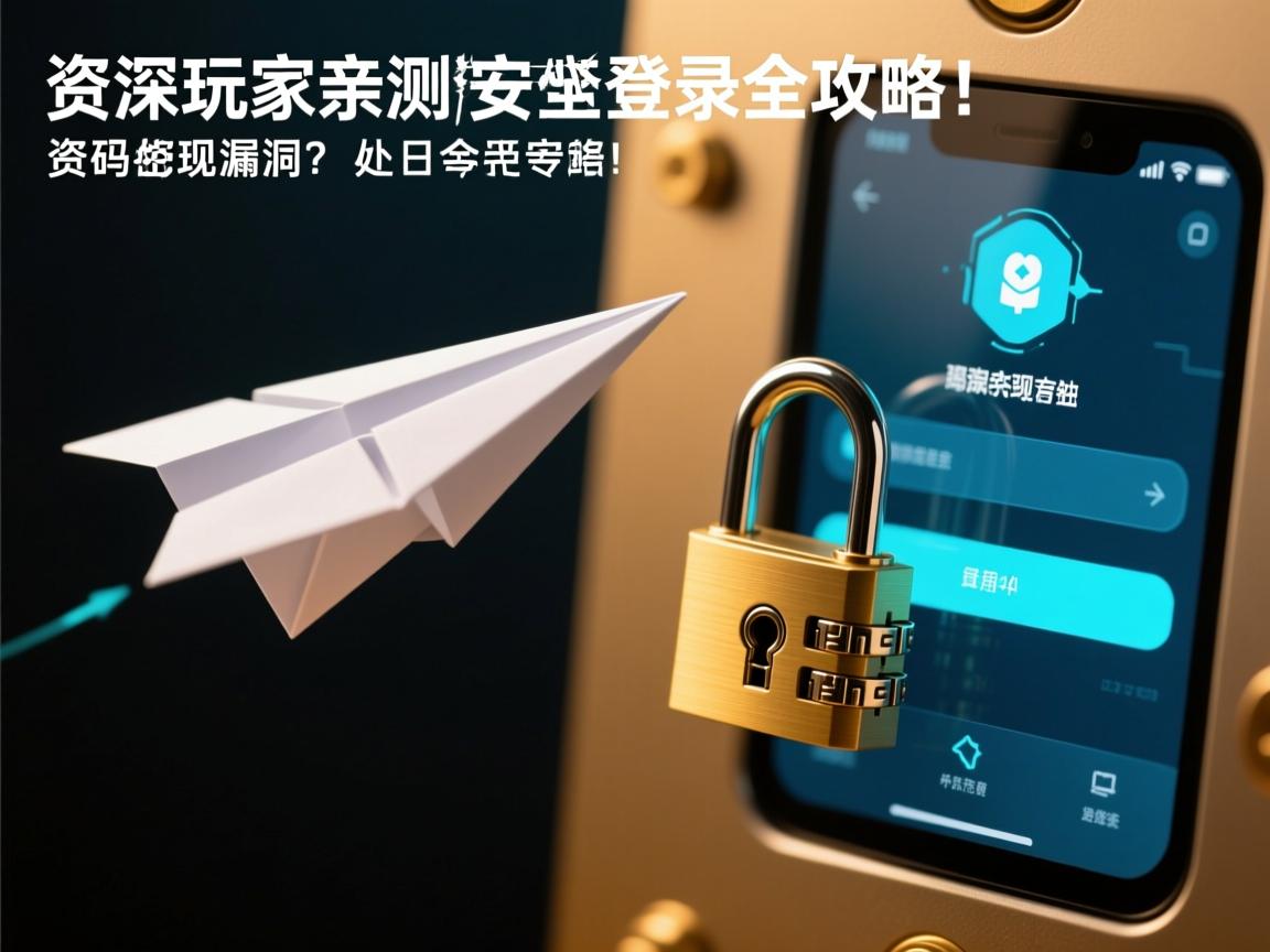✈纸飞机密码锁惊现漏洞?资深玩家亲测安全登录全攻略!
