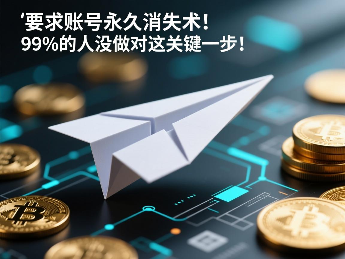 纸飞机账号永久消失术,99%的人没做对这关键一步!