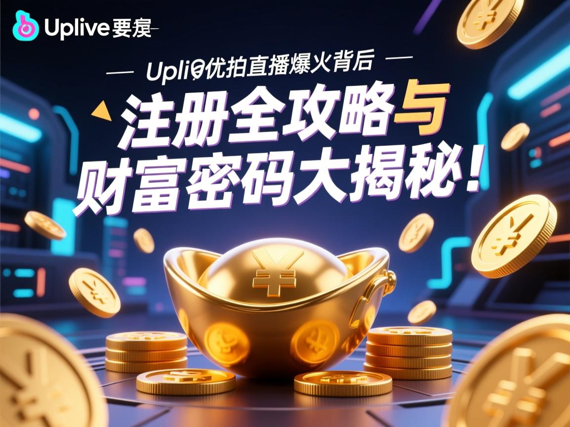 Uplive优拍直播爆火背后，注册全攻略与财富密码大揭秘！
