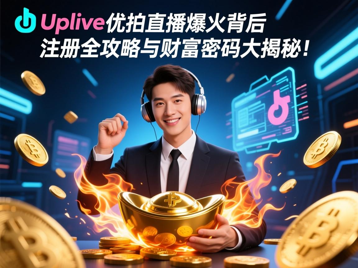 Uplive优拍直播爆火背后,注册全攻略与财富密码大揭秘!