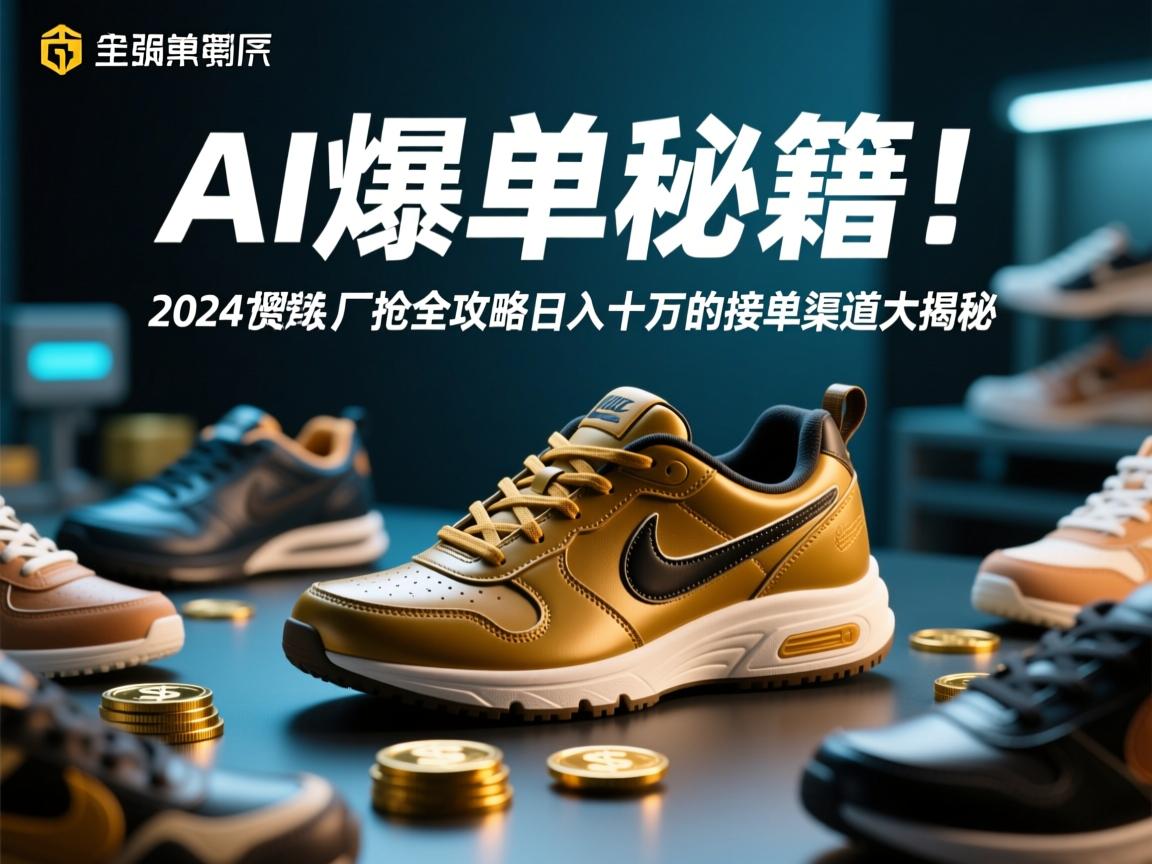 AI爆单秘籍!2024外贸鞋厂抢单全攻略,日入十万的接单渠道大揭秘