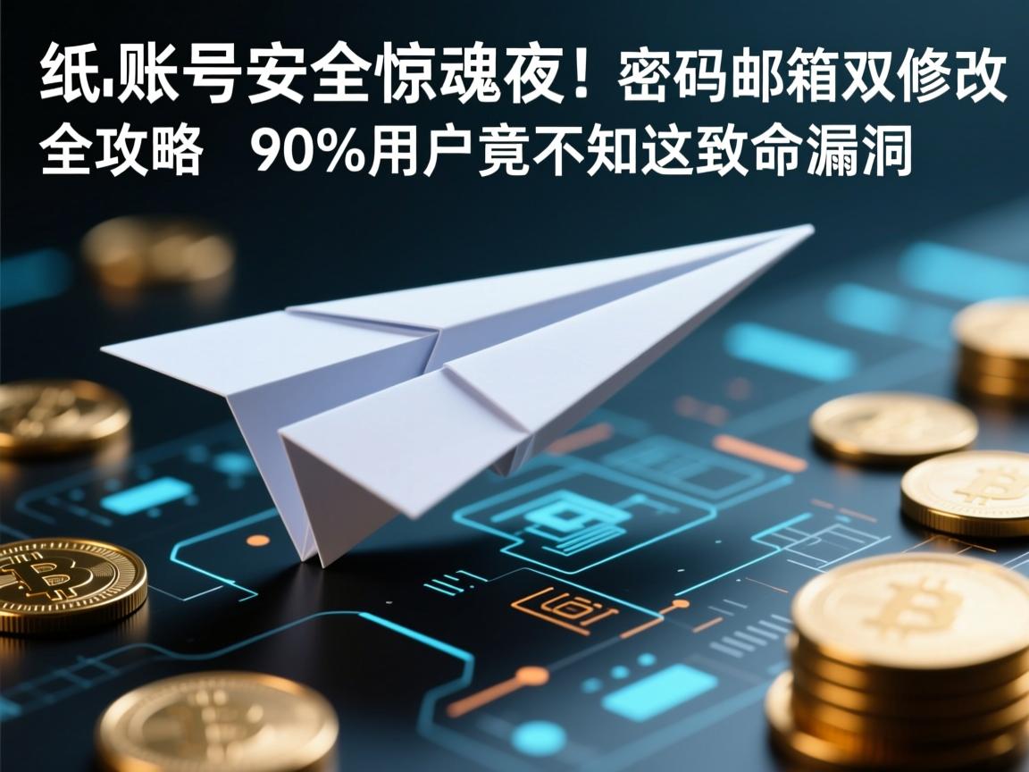 纸飞机账号安全惊魂夜!密码邮箱双修改全攻略,90%用户竟不知这致命漏洞