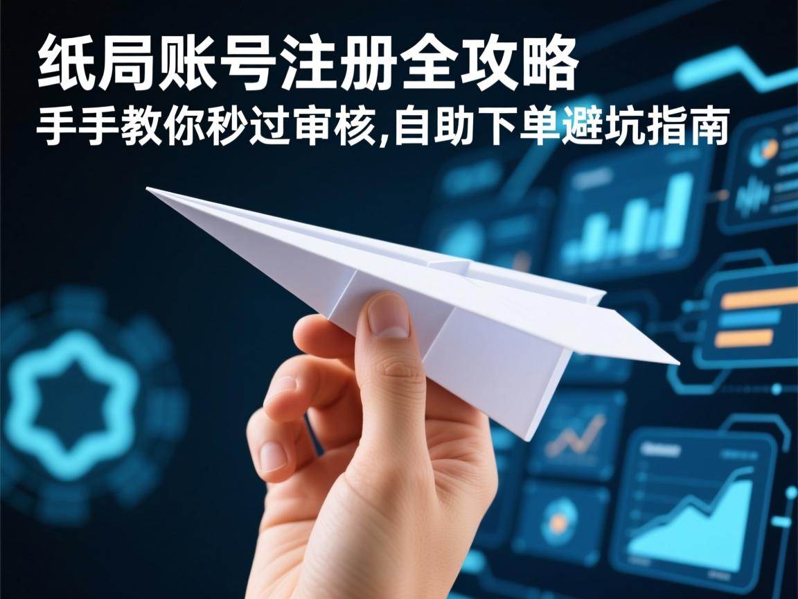 纸飞机账号注册全攻略,手把手教你秒过审核,自助下单避坑指南