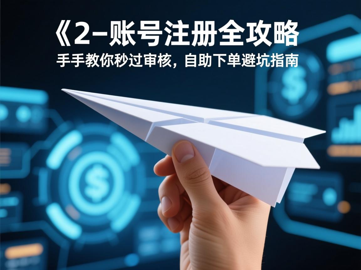 纸飞机账号注册全攻略,手把手教你秒过审核,自助下单避坑指南