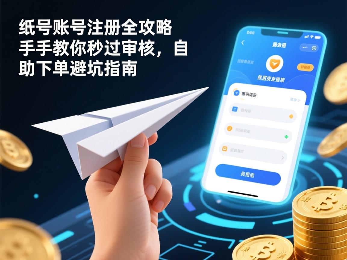 纸飞机账号注册全攻略,手把手教你秒过审核,自助下单避坑指南