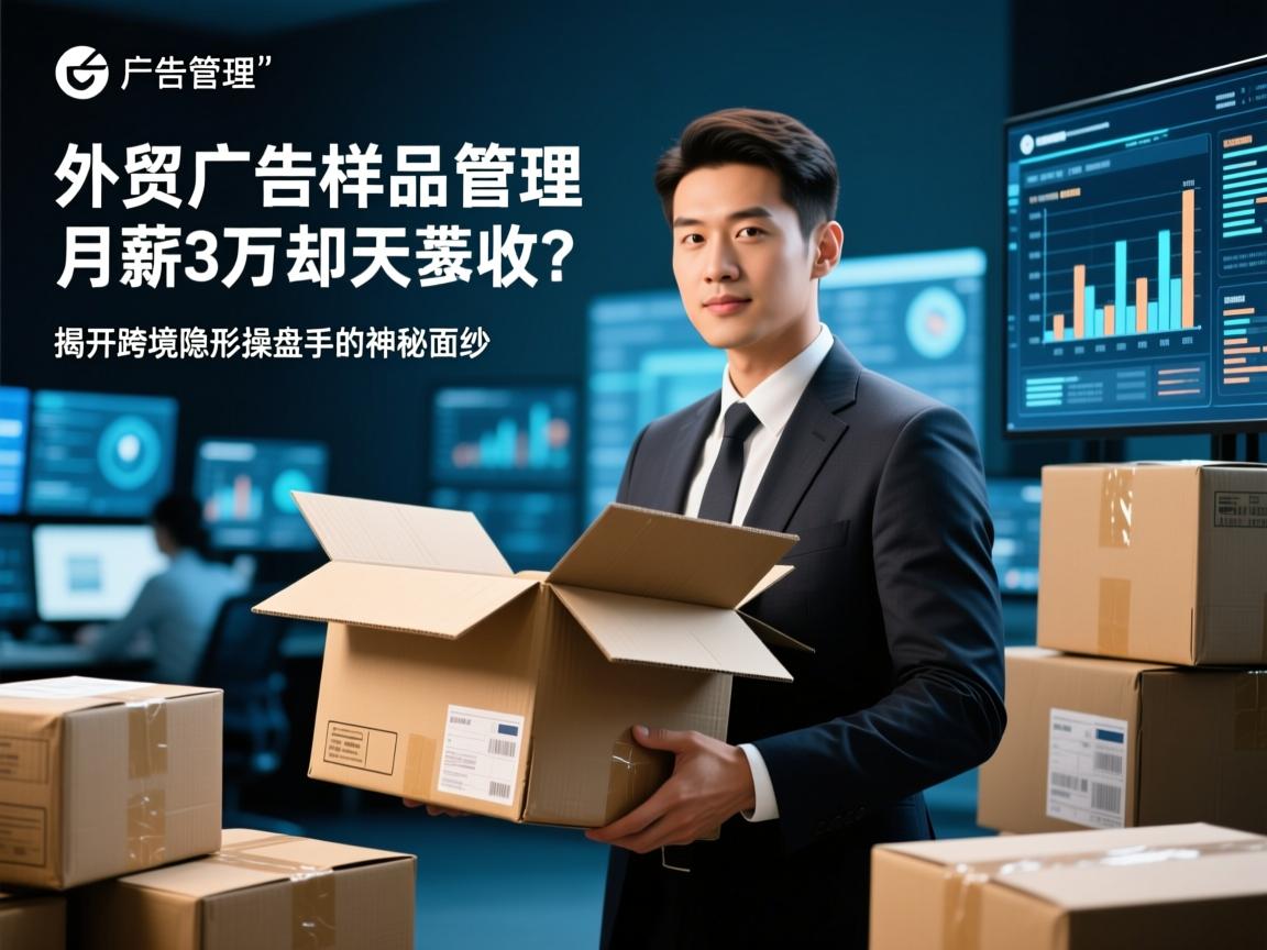 外贸广告样品管理,月薪3万却天天收快递?揭开跨境隐形操盘手的神秘面纱
