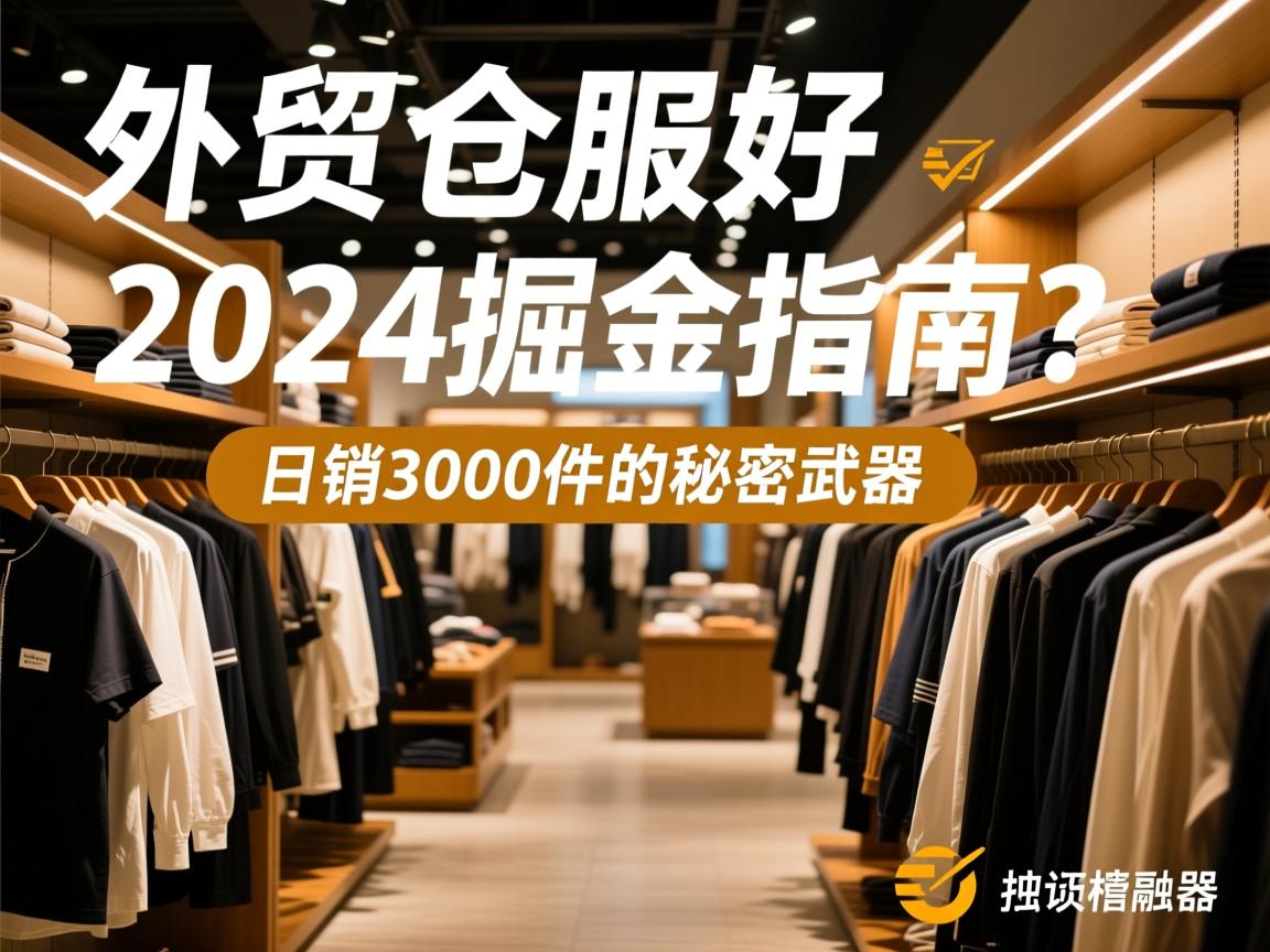 外贸清仓服装好卖吗?2024掘金指南,日销3000件的秘密武器