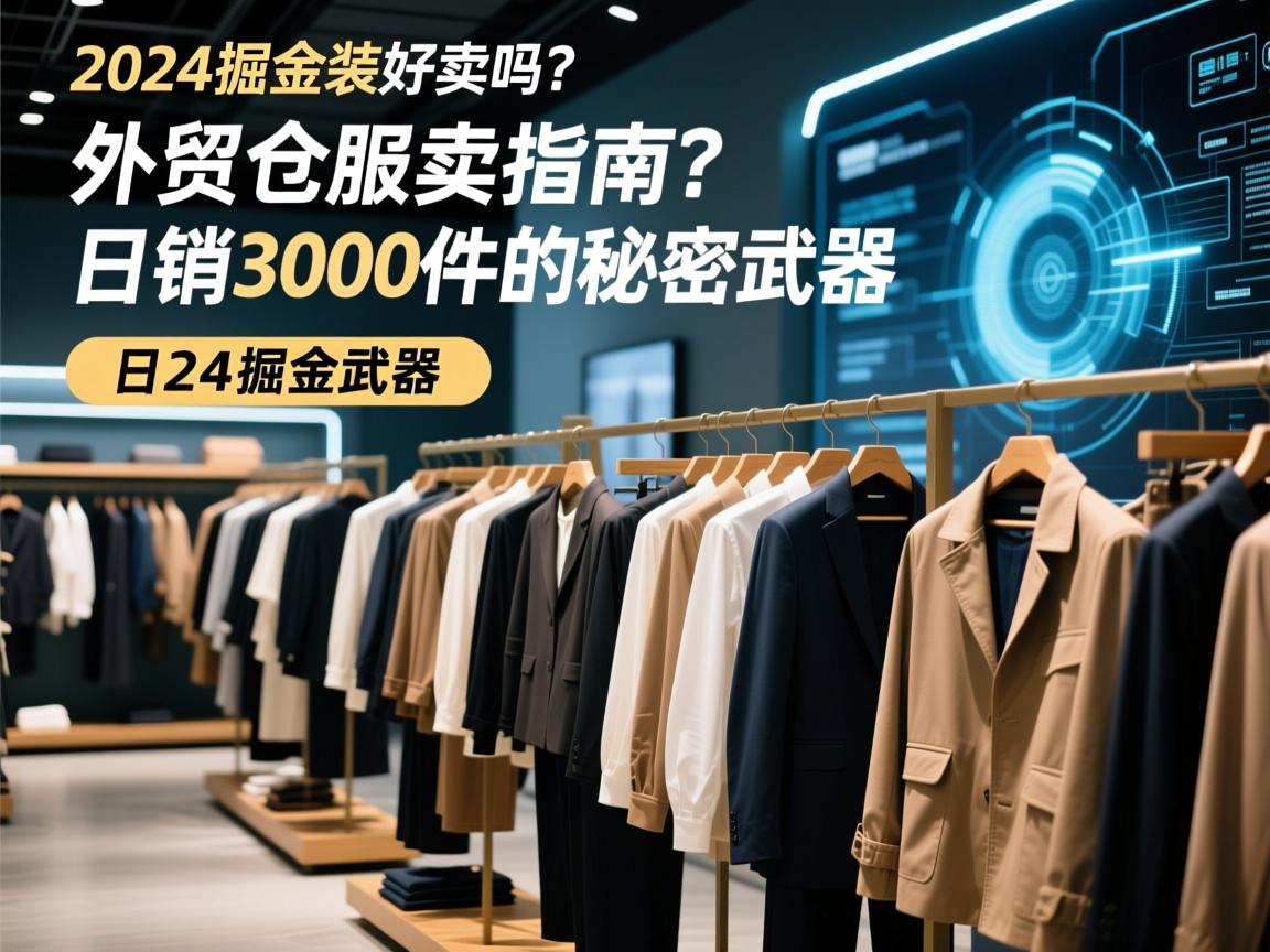 外贸清仓服装好卖吗?2024掘金指南,日销3000件的秘密武器