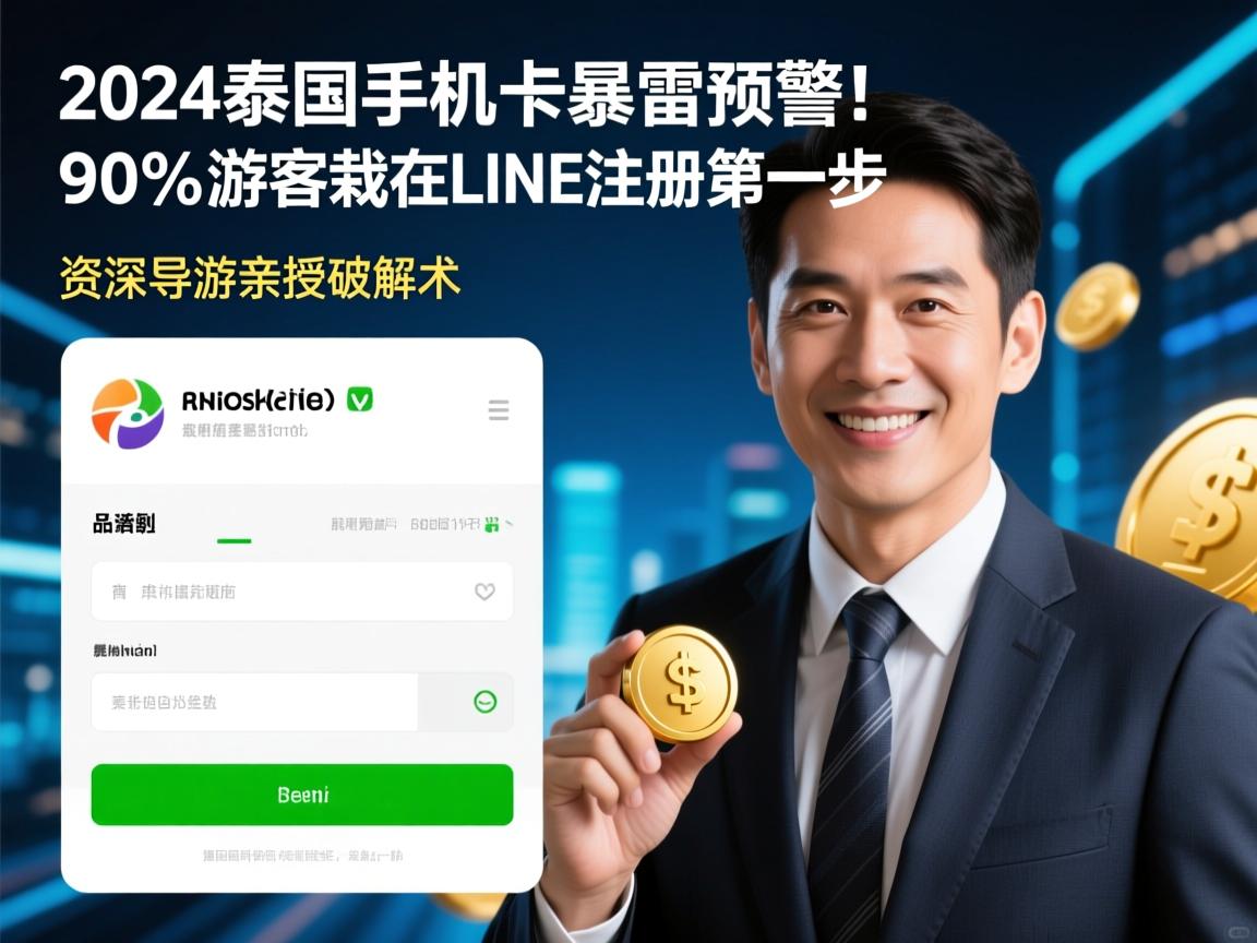 2024泰国手机卡暴雷预警！90%游客栽在LINE注册第一步，资深导游亲授破解术