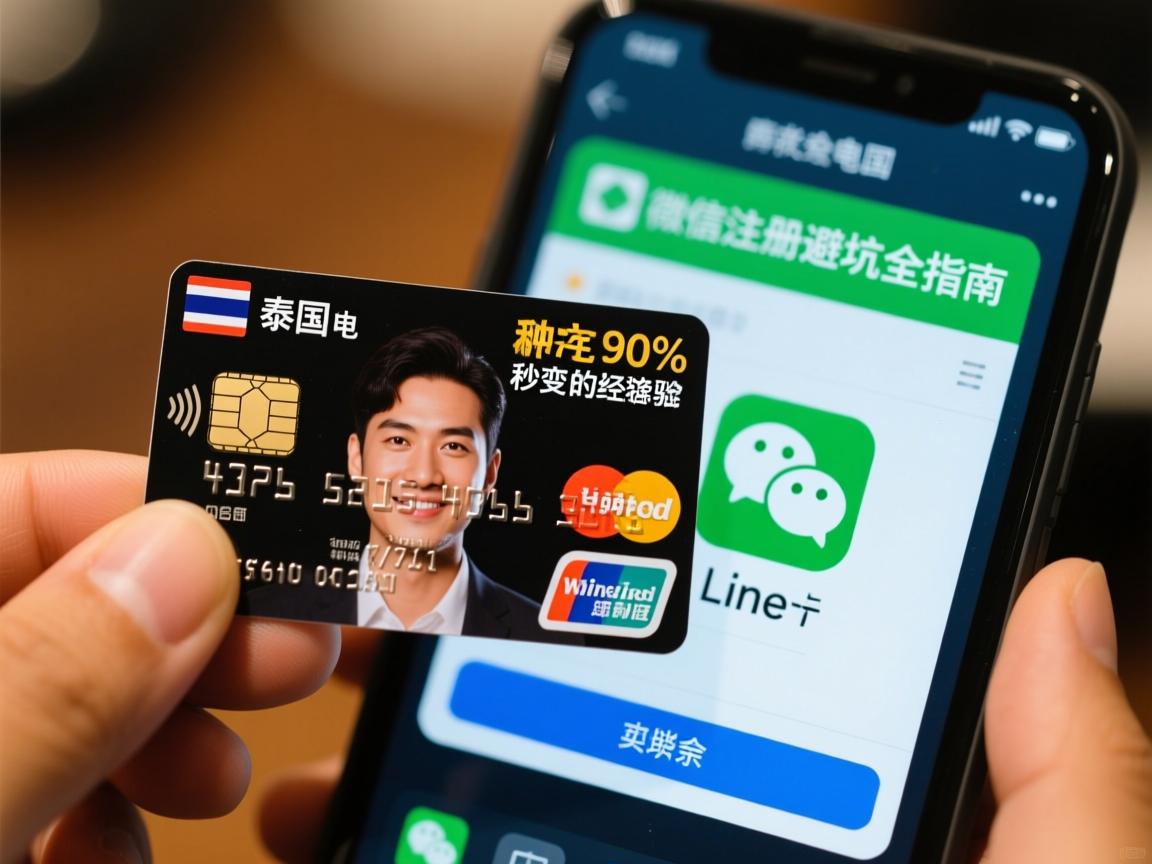 泰国电话卡秒变社交神器!Line/微信注册避坑全指南,90%游客的血泪经验都在这了