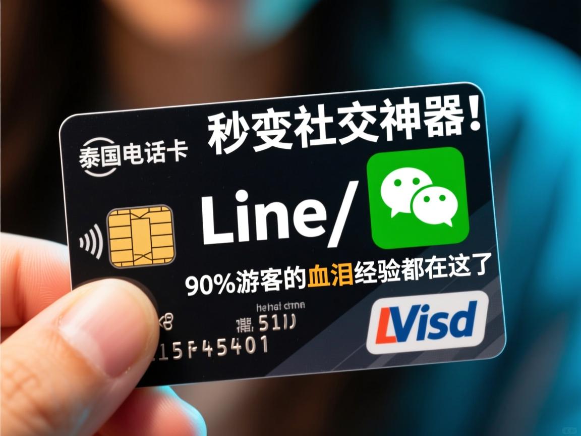 泰国电话卡秒变社交神器!Line/微信注册避坑全指南,90%游客的血泪经验都在这了